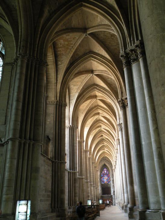  voûte de la nef latérale de la cathédrale